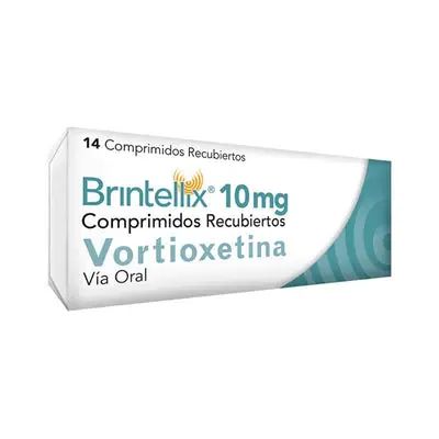 Brintellix tabletas 10 mg, caja x 14 tabletas