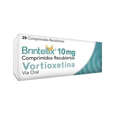 Brintellix tabletas 10 mg, caja x 28 tabletas