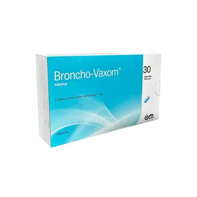 Broncho-Vaxom Adultos cápsulas, caja x 30 unidades
