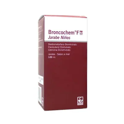 Broncochem-F Pediátrico jarabe caja 120 ml