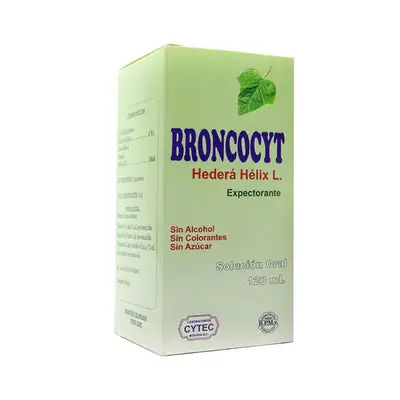 Broncocyt jarabe caja 120 ml