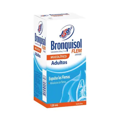 Bronquisol Flema Adultos jarabe frasco 120 ml