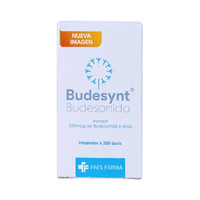 Budesynt (budesonida) inhalador 200 mcg x 200 aplicaciones