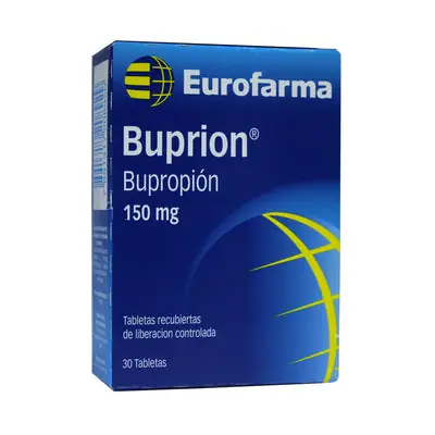 Buprion tabletas recubiertas 150 mg caja x 30 unidades