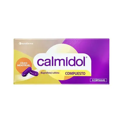 Calmidol Compuesto cápsulas caja x 6 unidades