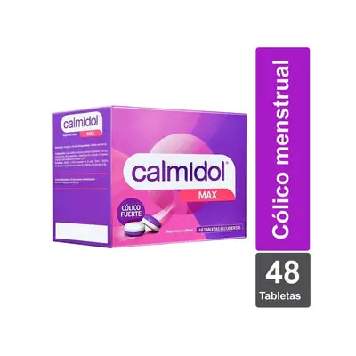Calmidol Max tabletas caja x 48 unidades