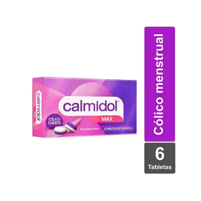 Calmidol Max tabletas caja x 6 unidades