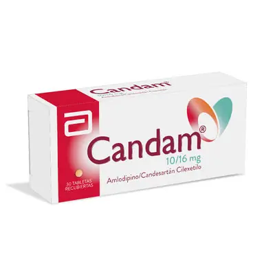 Candam tabletas 10/16 mg caja x 30 unidades