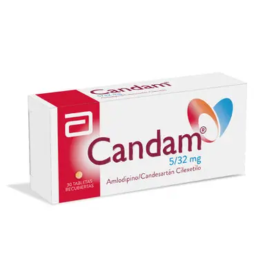 Candam tabletas 5/32 mg caja x 30 unidades