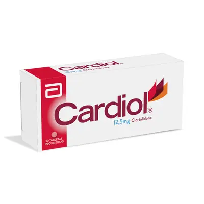 Cardiol tabletas 12.5mg caja x 30 unidades