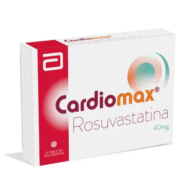 Cardiomax tabletas 40 mg caja x 10 unidades