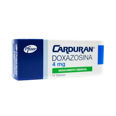 Carduran 4 mg - tabletas - caja x 14 unidades