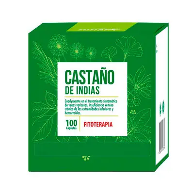 Castaño de Indias Funat, cápsulas, caja x 100 unidades