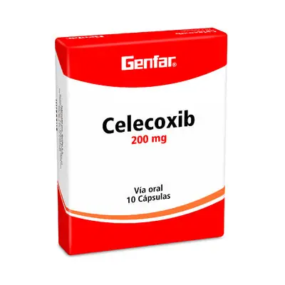 Celecoxib 200 mg, caja x 10 cápsulas (Recipe)