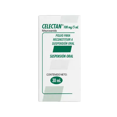 Celectan suspensión 100 mg, frasco de 30 ml