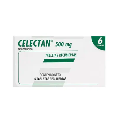 Celectan tabletas 500 mg, caja x 6 unidades