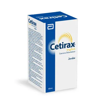 Cetirax jarabe caja 60 ml