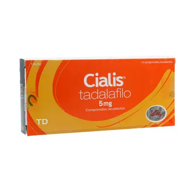 Cialis comprimidos 5 mg, caja x 14 unidades
