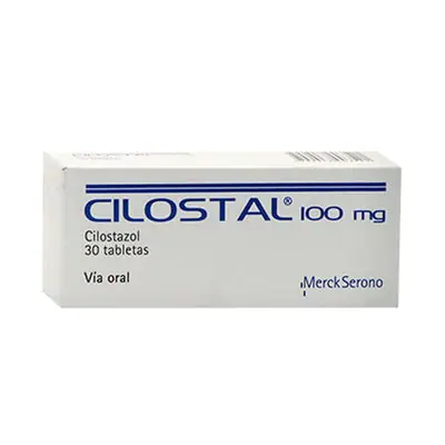 Cilostal tabletas 100 mg Merck caja x 30 unidades