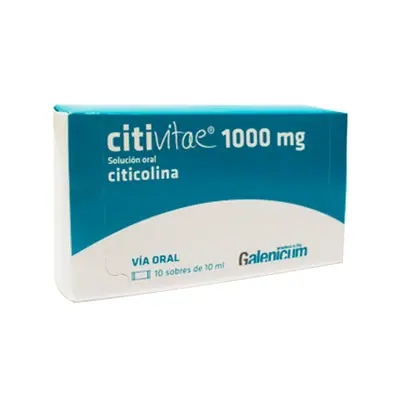 Citivitae solución 1000 mg, caja x 10 sobres