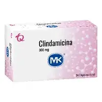 Clinbac clindamicina 300 mg x 24 cápsulas