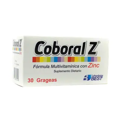 Coboral Z grageas x 30 unidades