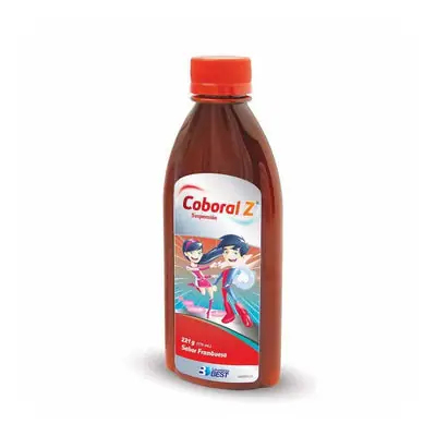 Coboral Z suspensión sabor frambuesa frasco 170 ml