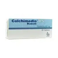 Colchicina 0.5 mg, caja x 40 tabletas Coaspharma