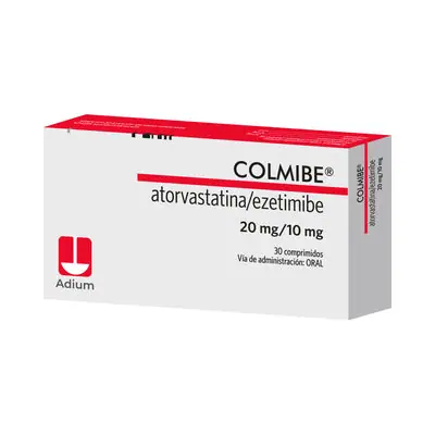 Colmibe 20/10 mg comprimidos, caja x 30 unidades