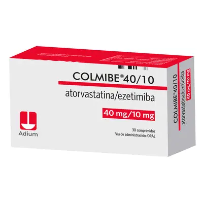 Colmibe 40/10 mg tabletas, caja x 30 unidades