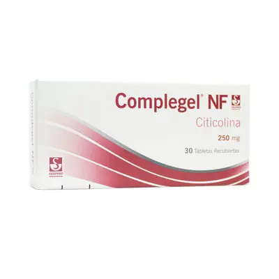 Complegel NF tabletas 250 mg caja x 30 unidades