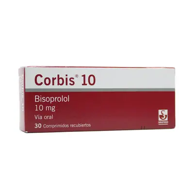 Corbis comprimidos 10 mg caja x 30 unidades
