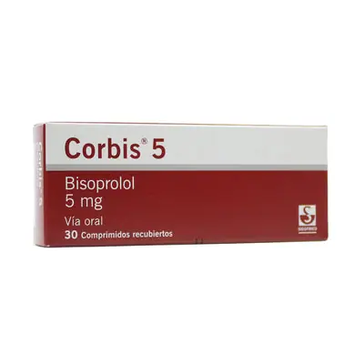 Corbis comprimidos 5 mg caja x 30 unidades