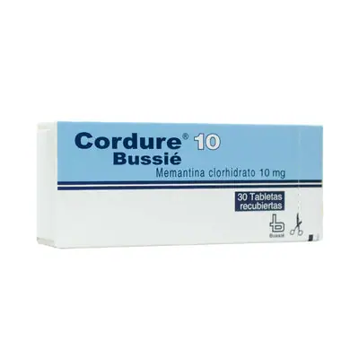 Cordure tabletas 10 mg caja x 30 unidades