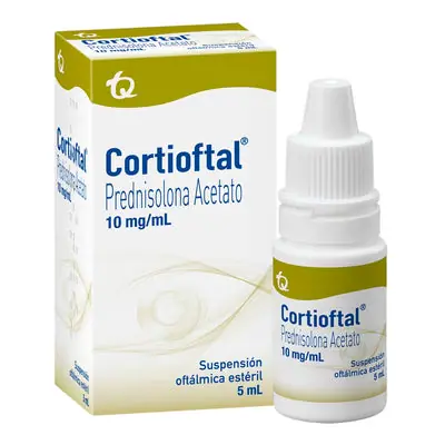 Cortioftal gotas oftálmicas 1% frasco 5 ml