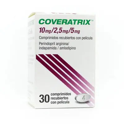 Coveratrix tabletas 10/2.5/5 mg caja x 30 unidades