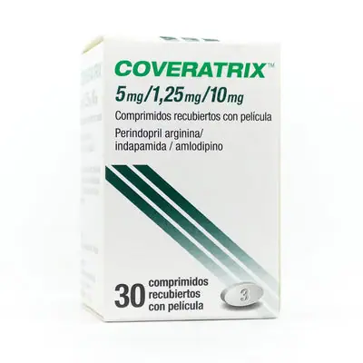 Coveratrix tabletas 5/1.25/10 mg caja x 30 unidades