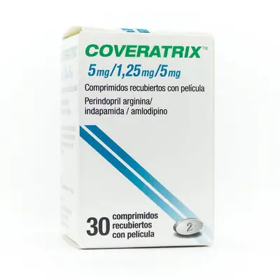 Coveratrix tabletas 5/1.25/5 mg caja x 30 unidades