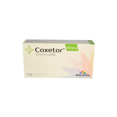 Coxetor 90 mg - tabletas cubiertas - caja x 14 unidades