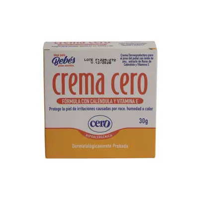 Crema Cero Caléndula, caja x 30 g