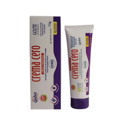 Crema Cero Concentrada 40 % caja 114 g