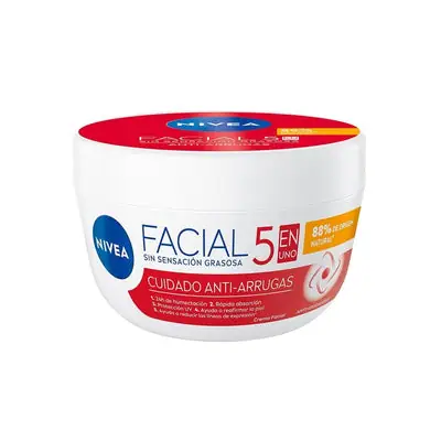 Crema Nivea Cuidado Facial Antiarrugas pote 100 ml