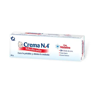 Crema N°4 Medicada caja 60 g