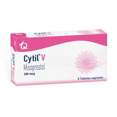 Cytil V tabletas vaginales 200 mcg caja x 2 unidades
