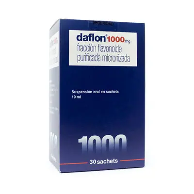Daflon solución bebible 1000 mg sachet x 30 unidades