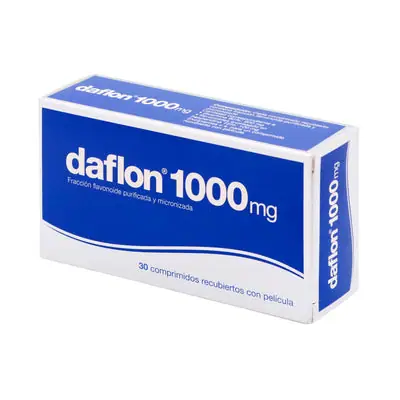Daflon tabletas 1000 mg caja x 30 unidades