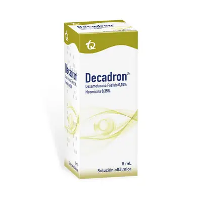 Decadron gotas oftálmicas caja 5 ml