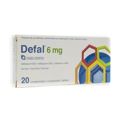 Defal 6 mg comprimidos x 20 unidades