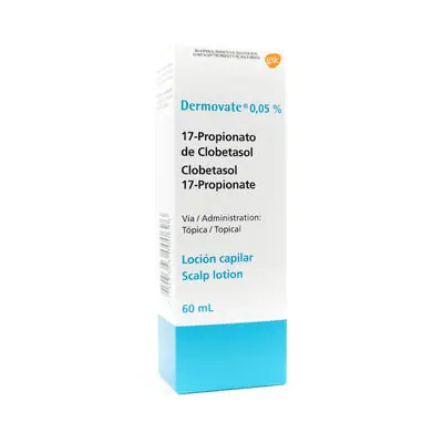 Dermovate loción caja 60 ml