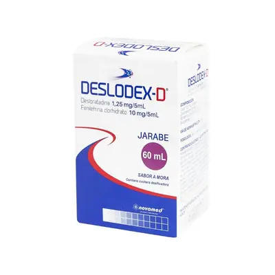 Deslodex D jarabe, caja 60 ml (Novamed)